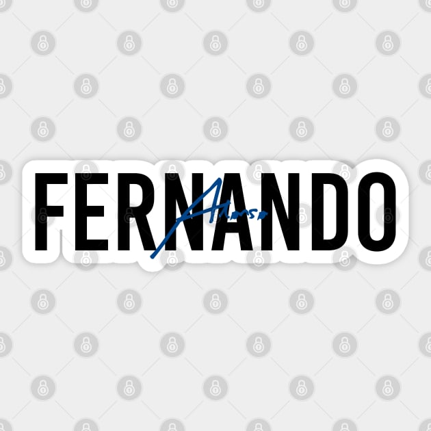 Fernando Alonso Design 2021 Sticker by GreazyL